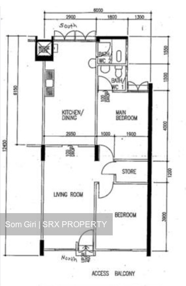 Blk 93 Geylang Bahru (Kallang/Whampoa), HDB 3 Rooms #553895601
